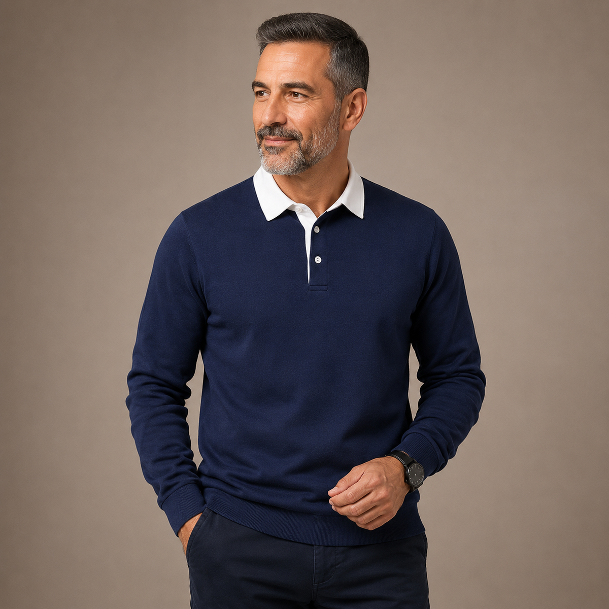 Herrenpullover Plinner Baumwolle