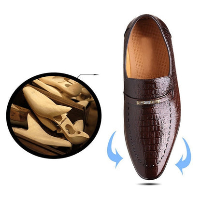 Herren-Casualschuh Crocodile