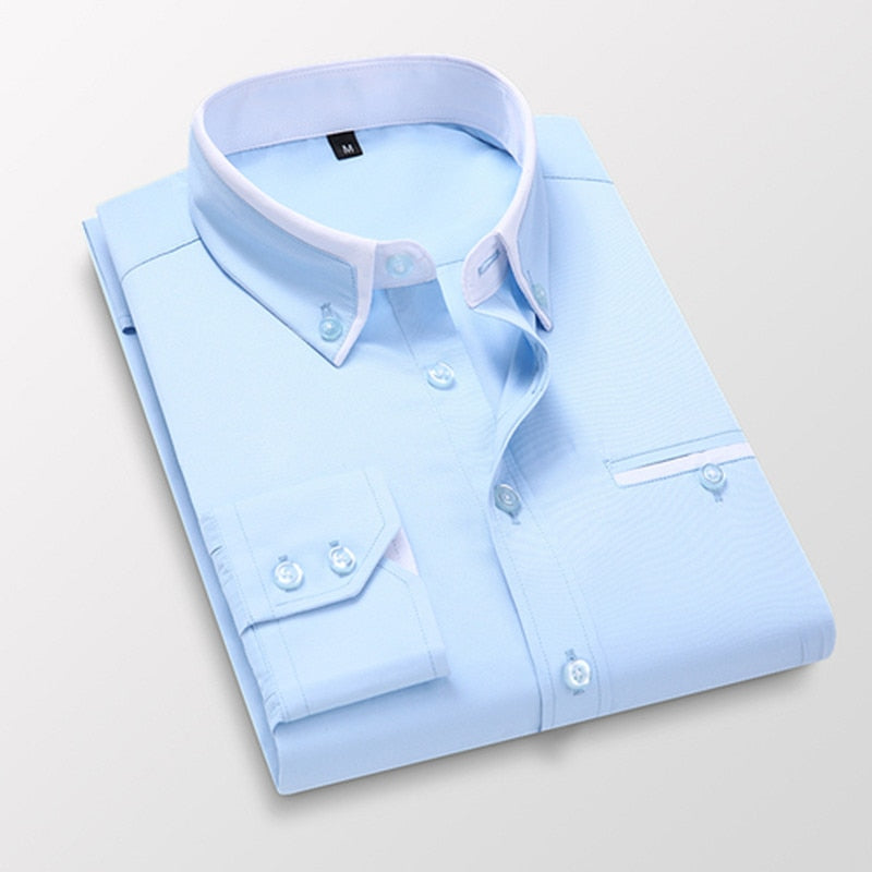 Herren-Businesshemd Plus Size Carino