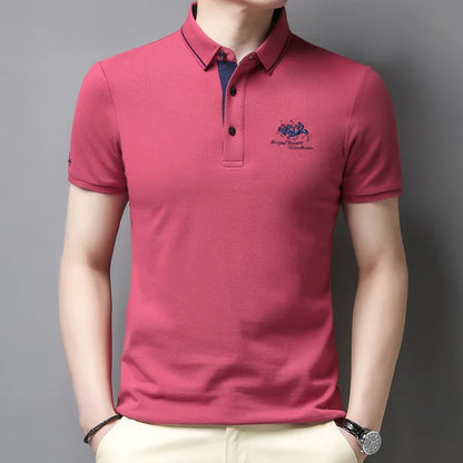 Herren-Poloshirt Horse